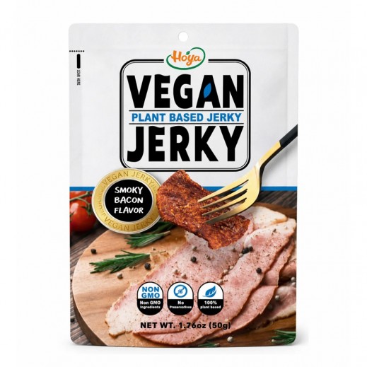 Hoya Smoky Bacon Plant Based Jerky 50g