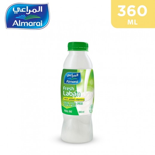 Almarai Fresh Laban Full Fat 360 ml - delivered by Taw9eel Fast