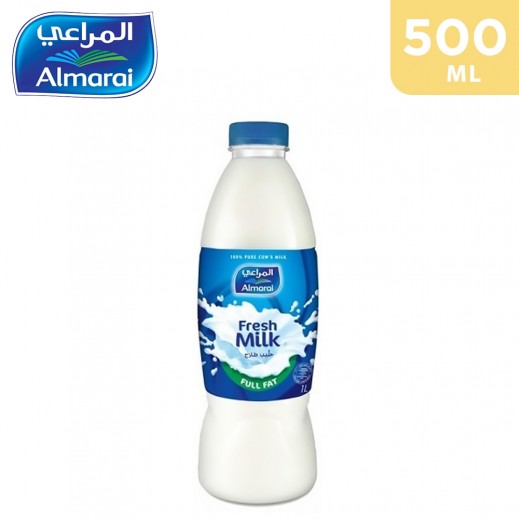 Almarai Full Fat Fresh Milk 500 ml - delivered by Taw9eel Fast