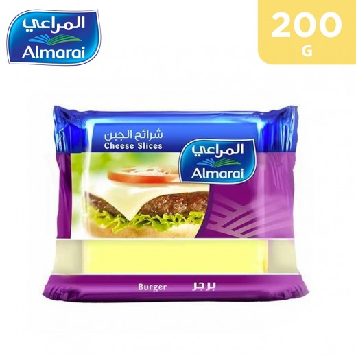 Almarai Burger Cheese Slices 10 pieces 200 g - delivered by Taw9eel Fast