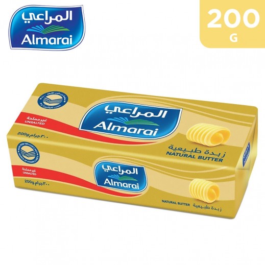Almarai Unsalted Butter 200 g - delivered by Taw9eel Fast