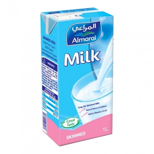 Almarai Long Life Skimmed Milk 1 L - delivered by Taw9eel Fast
