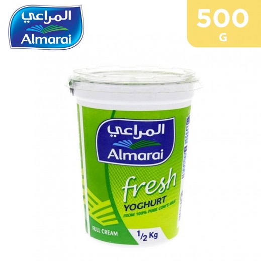 Almarai Fresh Full Fat Yoghurt 500 g - delivered by Taw9eel Fast