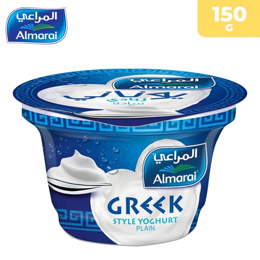 Almarai Greek Style Plain Yoghurt 150 g - delivered by Taw9eel Fast