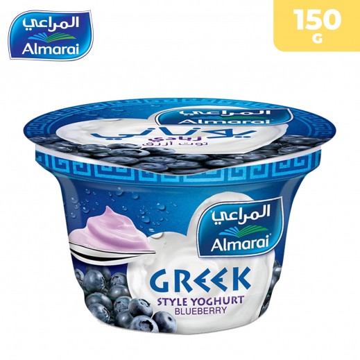 Almarai Greek Style Blueberry Yoghurt 150 g - delivered by Taw9eel Fast