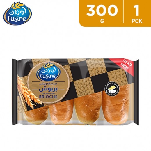 Lusine Brioche Sandwich Roll 300 g - delivered by Taw9eel Fast