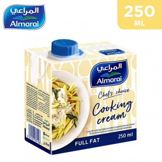 Almarai Full Fat Cooking Cream 250 ml - delivered by Taw9eel Fast