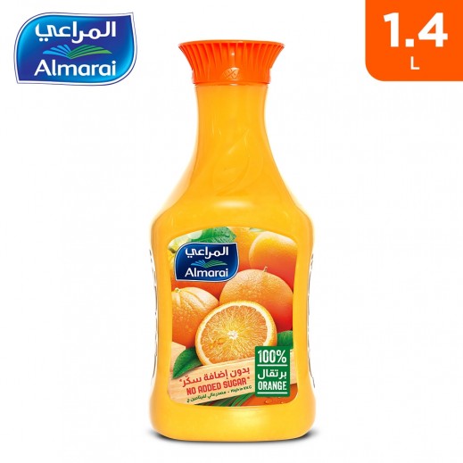 Almarai No Added Sugar Premium Orange Juice 1.4 L - delivered by Taw9eel Fast