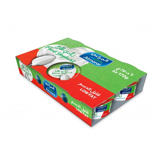 Almarai Less Fat Yoghurt 6 x 170 g