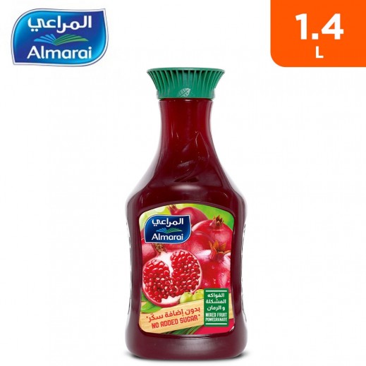 Almarai No Added Sugar Mixed Fruit Pomegranate Juice 1.4 L