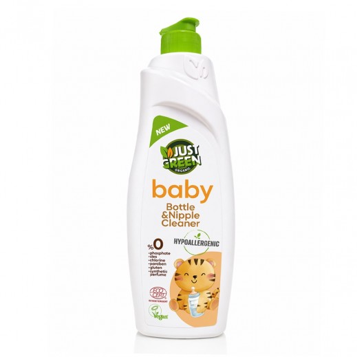 Just Green Organic Baby Bottle & Nipple Cleaner 750 ml