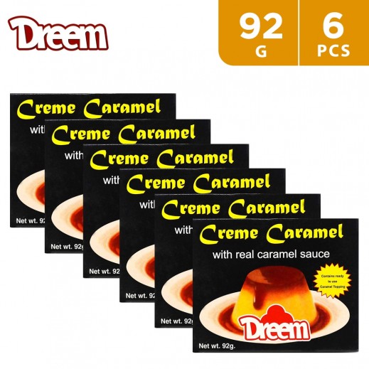 Dreem Cream Caramel Mix 92 g (4 + 2 Free) - delivered by Taw9eel Fast