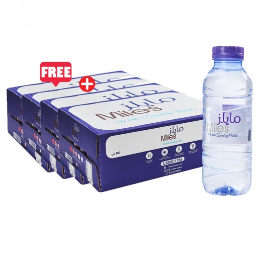 Miles Drinking Water 48 x 200 ml (3 + 1 Free)