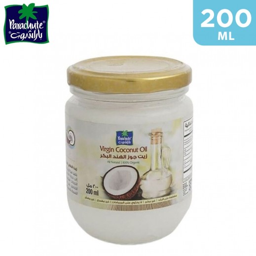 Parachute Virgin Coconut Oil 200 ml - delivered by Taw9eel Fast