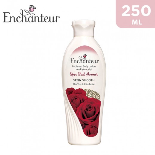 Enchanteur Rose Oud Amour Satin Smooth Perfumed Body Lotion 250 ml