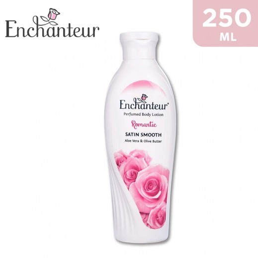 Enchanteur Romantic Satin Smooth Perfumed Body Lotion 250 ml