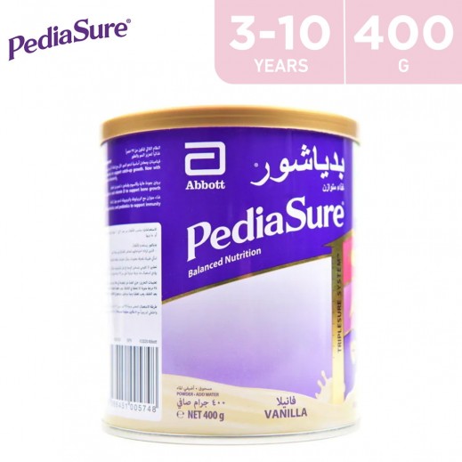 Pediasure 3+ Vanilla - 400 g  - delivered by Taw9eel Fast