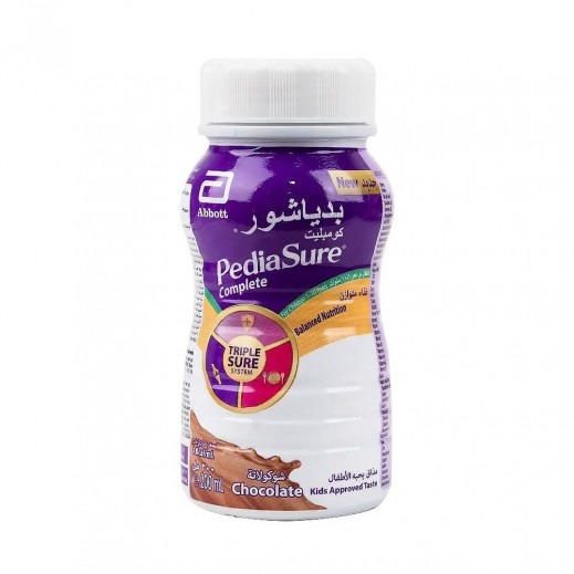Pediasure Complete Chocolate Drink for Children 1-10 Years 200 ml - delivered by Taw9eel Fast