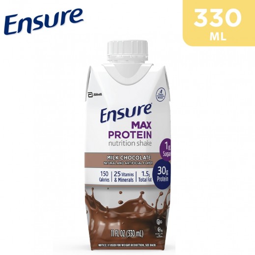 Ensure Max Protein Chocolate Flavor Drink 330 ml - delivered by Taw9eel Fast
