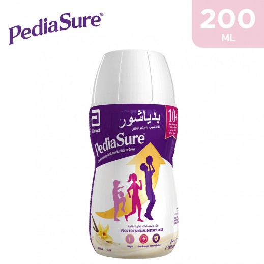 Pediasure Vanilla Complementary Food For Children 10+ Years - 200 ml - delivered by Taw9eel Fast