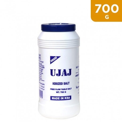 UJAJ Iodized Salt 700 g - delivered by Taw9eel Fast