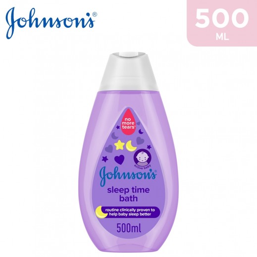 Johnson's Baby Sleep Time Bath 500 ml - delivered by Taw9eel Fast