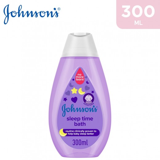 Johnson's Baby Sleep Time Bath 300 ml - delivered by Taw9eel Fast
