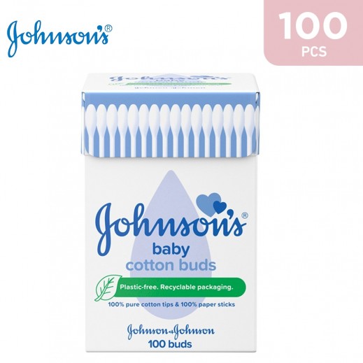 Johnson’s Baby Cotton Buds Box - 100 Sticks