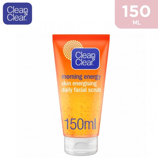 Clean & Clear Morning Energy Energising Daily Facial Scrub - 150 ml