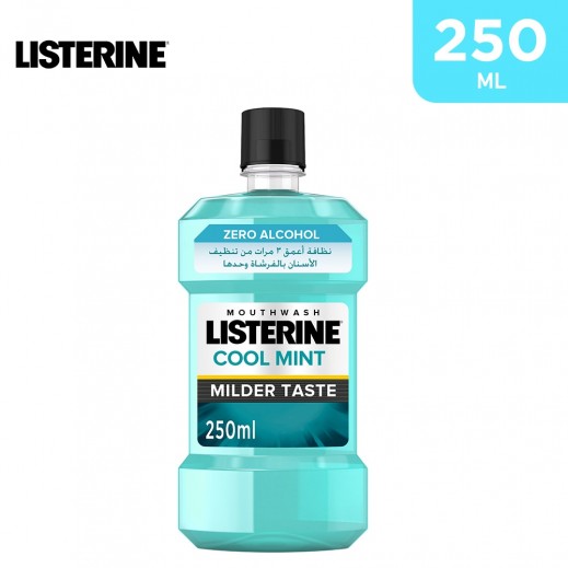 Listerine Cool Mint Mouthwash 250ml - delivered by Taw9eel Fast