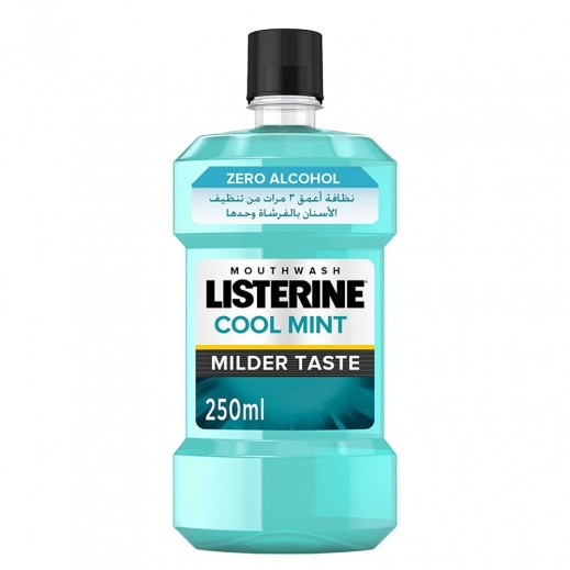 Listerine Cool Mint Mouthwash 250ml - delivered by Taw9eel Fast