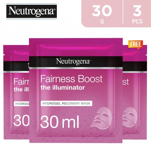 Neutrogena Fairness Boost Illuminator Mask 30 ml 2 + 1 Free