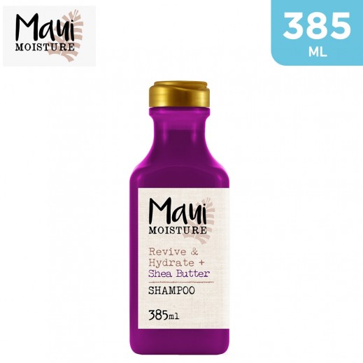 Maui Moisture Revive & Hydrate With Shea Butter Shampoo 385 ml - delivered by Taw9eel Fast