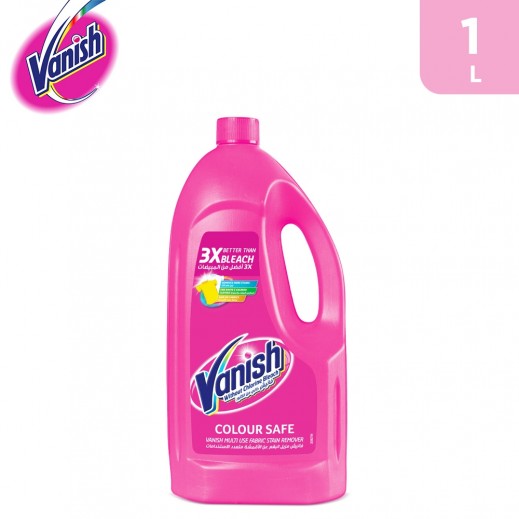 Vanish Colour-Safe Multi Use Liquid Fabric Stain Remover 1 L - delivered by Taw9eel Fast