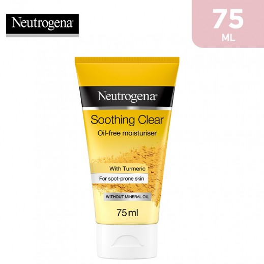 Neutrogena Soothing Clear Oil Free Moisturizer 75 ml