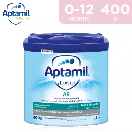 Aptamil Anti-Regurgitation Milk 400 g 0-12 Months - delivered by Taw9eel Fast