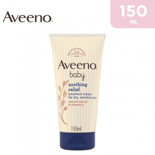 Aveeno Baby Soothing Relief Emollient Cream 150 ml - delivered by Taw9eel Fast