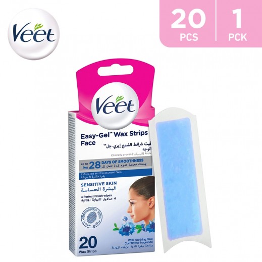 Veet strips for facial hair Clearance