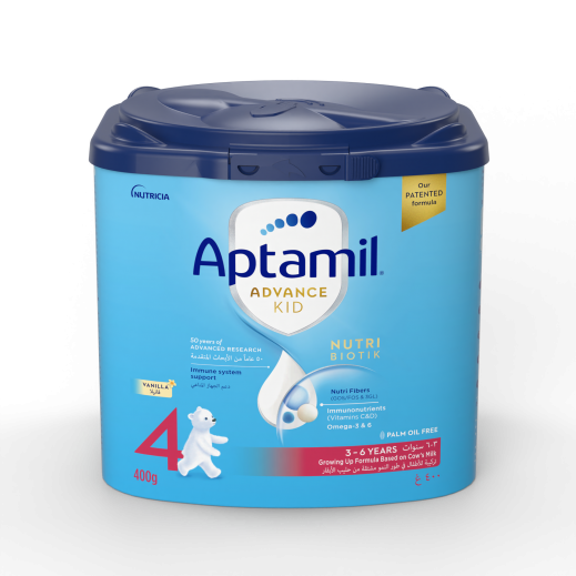 Aptamil Advance Kid Stage 4 Growing Up Formula 400 g (3-6 Years)  - delivered by Taw9eel Fast