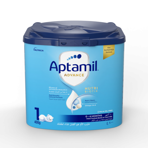 Aptamil Advance Stage 1 Infant Formula 400 g (0-6 Months) 