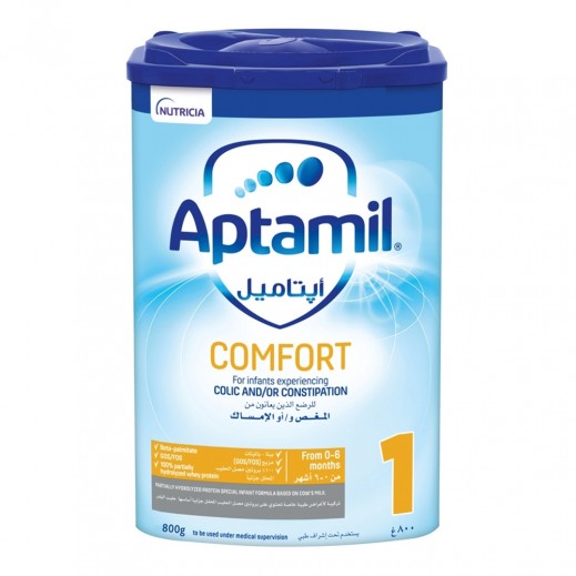 Aptamil Comfort Stage 1 Infant Formula 800 g 0-6 Months - delivered by Taw9eel Fast