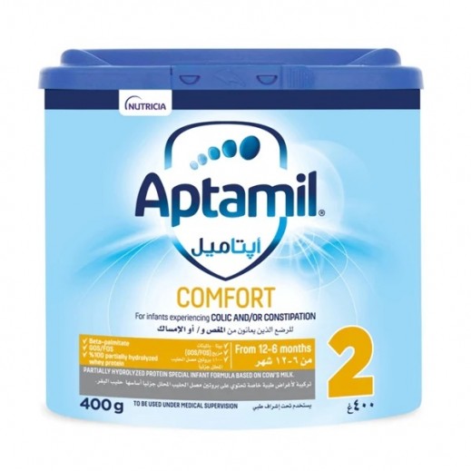 Aptamil Comfort Stage 2 Infant Formula 400 g 6-12 Months - delivered by Taw9eel Fast