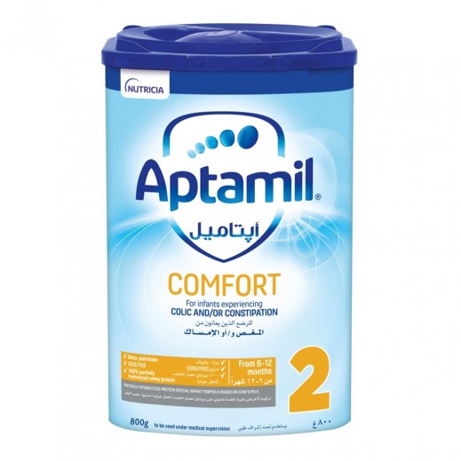 Aptamil Comfort Stage 2 Infant Formula 800 g 6-12 Months - delivered by Taw9eel Fast