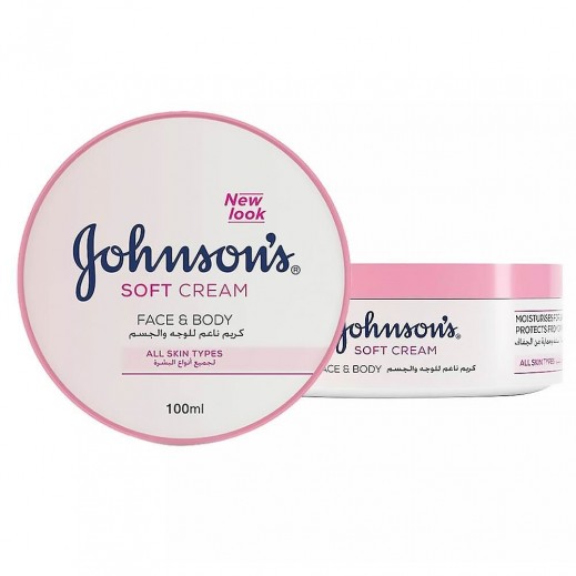 Johnson's Soft Cream for Face & Body 100 ml