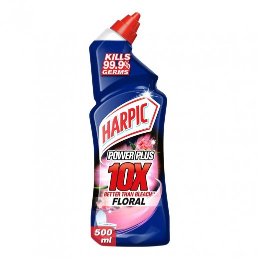 Harpic Power Plus Floral Toilet Cleaner 500ml