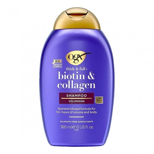 OGX Thick & Full Biotin & Collagen Volumizing Shampoo 385 ml
