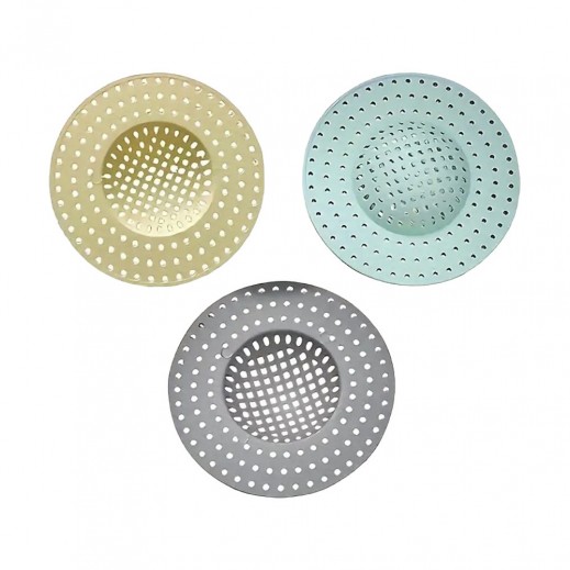 Plastic Sink Strainer Set - 3 Pieces 