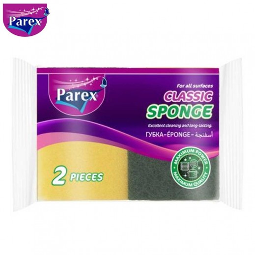 Parex Kitchen Sponge Green 2 Pieces