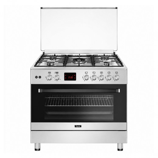 FERRE 90×60cm 5 Burner Gas Cooker - delivered by Andi  within 3 working days