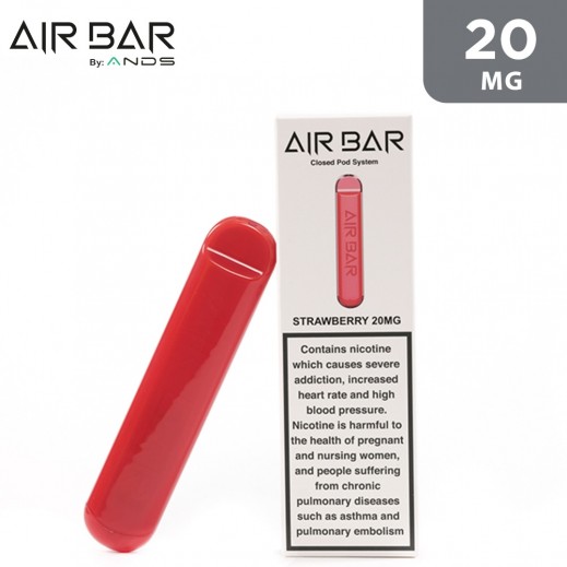 Air Bar Disposable Pod Strawberry 20 mg 500 Puffs - delivered by Taw9eel Fast